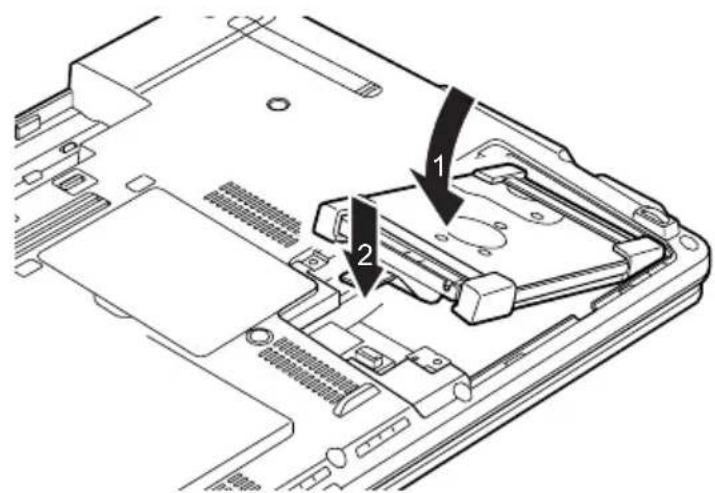 FUJITSU LifeBook S792 vPro - Festplatteeinbauen - 1