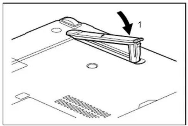 FUJITSU LifeBook S792 vPro - GehäusedeckelzurStaubentfernungaus-und einbauen(Lüftungsschlitza bdeckung) - 3