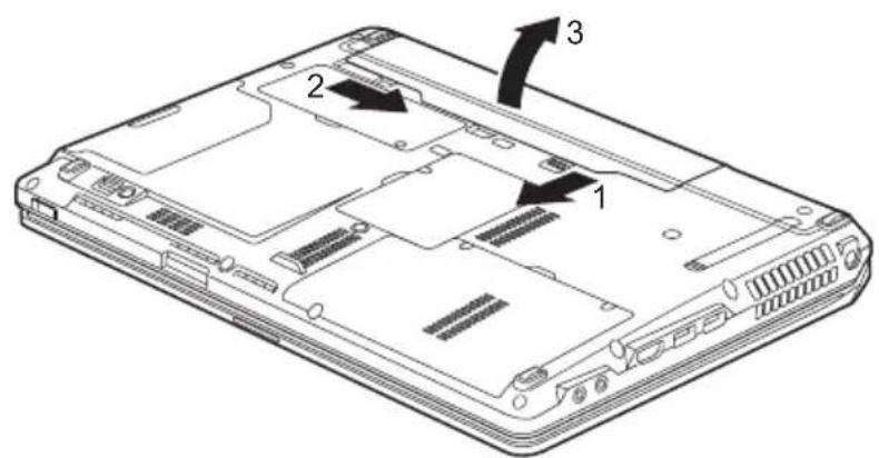 FUJITSU LifeBook S792 vPro - Akkuausbauen - 1