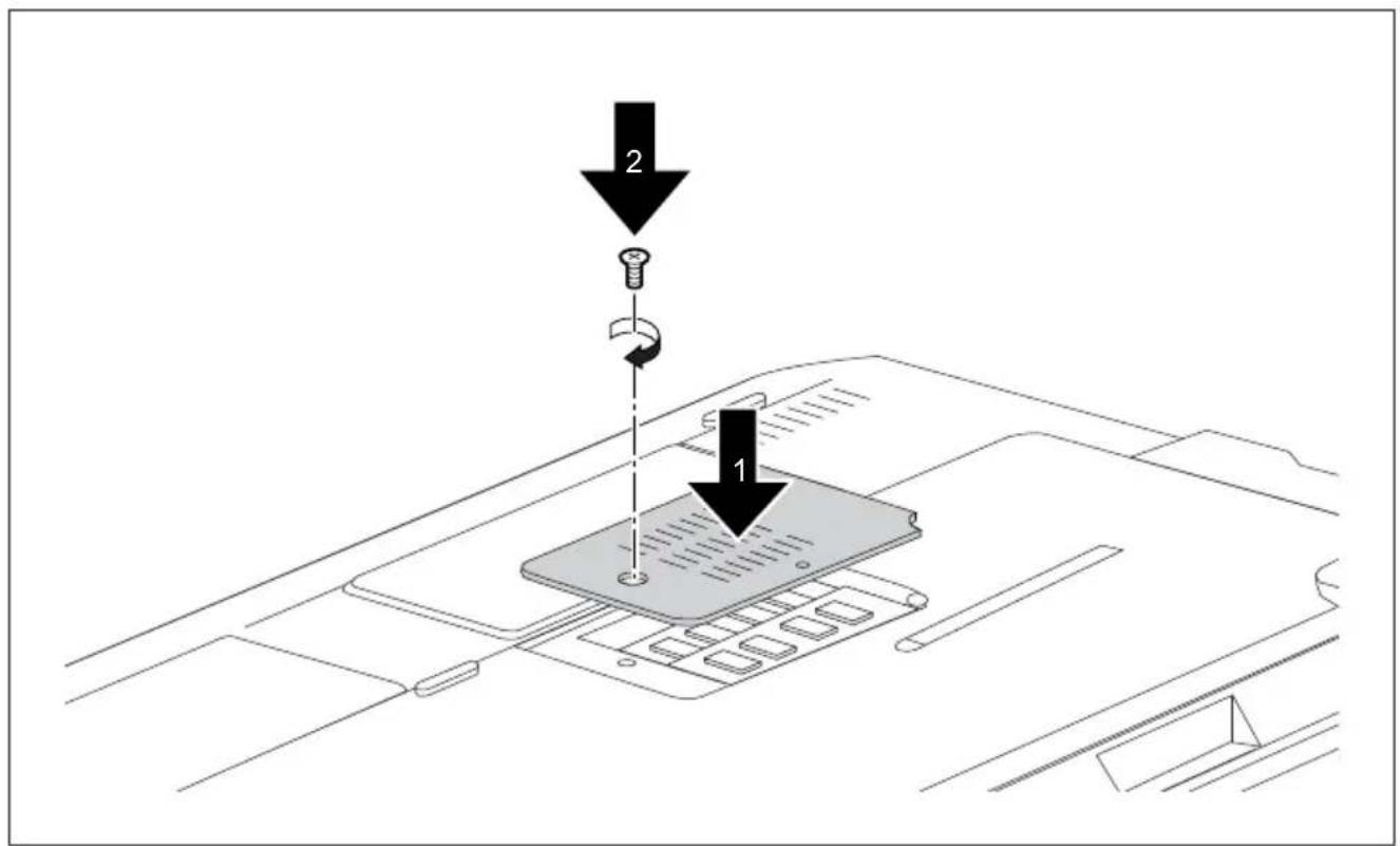 FUJITSU Lifebook A1130 - Abdeckungbefestigen - 1