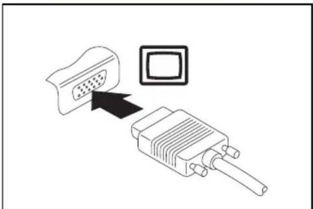 FUJITSU Lifebook A544 - ExternenBildschirmanschließen - 1