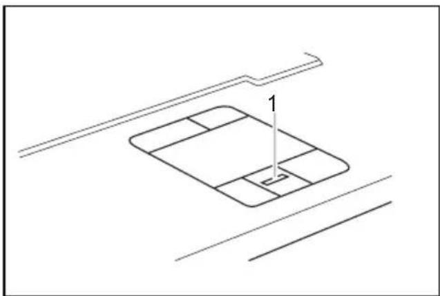 FUJITSU Celsius Mobile H265 - Fingerabdruck-Sensor(geräteabhängig)einrichten - 1