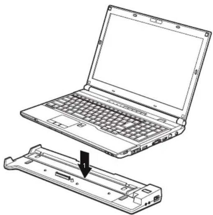 FUJITSU Celsius H720 - NotebookandenPort-Replikatoranschließen - 3