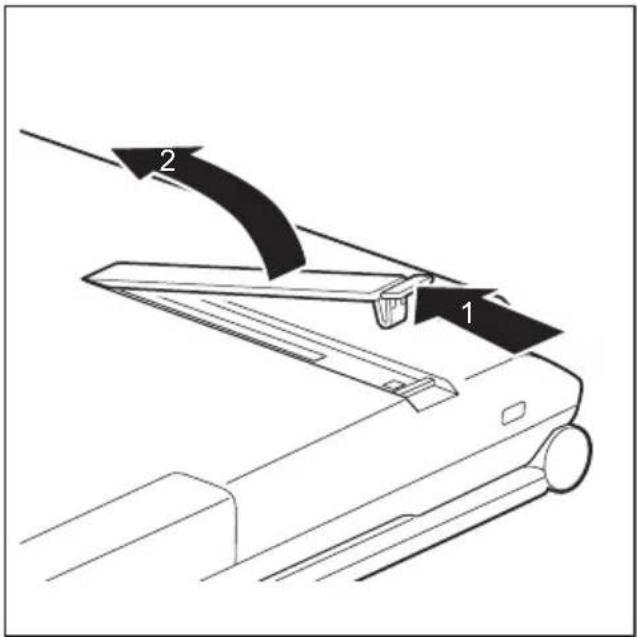 FUJITSU Celsius H720 - GehäusedeckelzurStaubentfernungaus-und einbauen(Lüftungsschlitzabdeckung) - 2