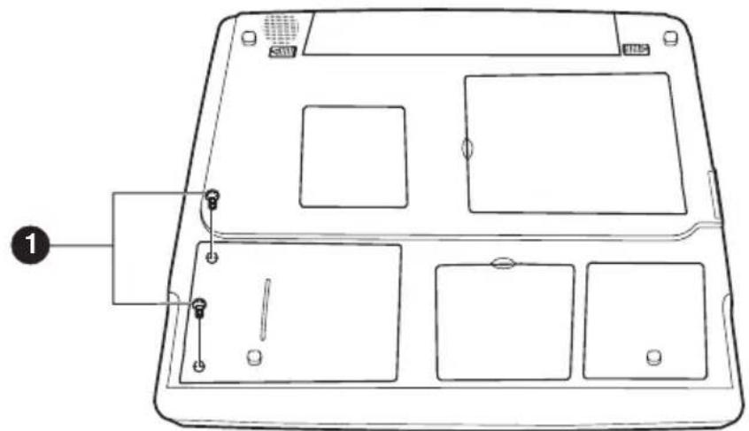 FUJITSU Amilo L7300 - Festplatte ausbauen - 1