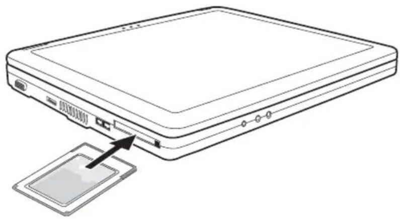 FUJITSU Amilo L7300 - PC-Card einbauen - 1