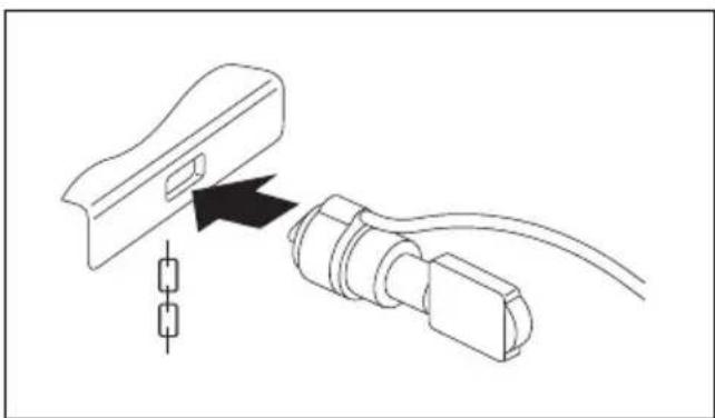 FUJITSU Amilo La series - Kensington Lock anwenden - 1