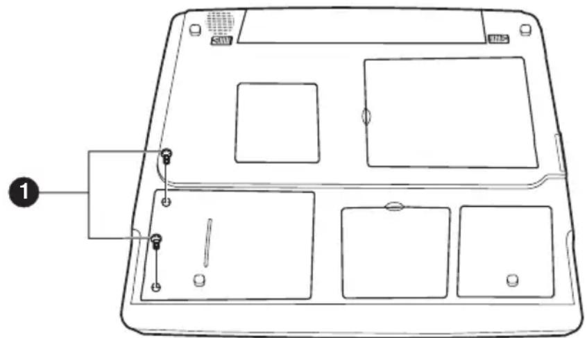 FUJITSU Amilo L Series - Festplatte ausbauen - 1