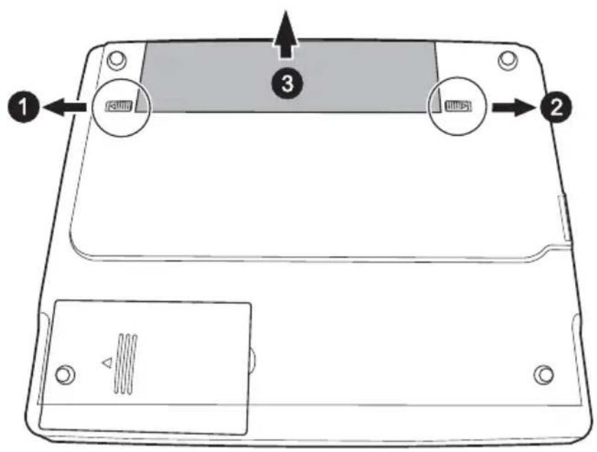 FUJITSU Amilo L Series - Akku ausbauen - 1