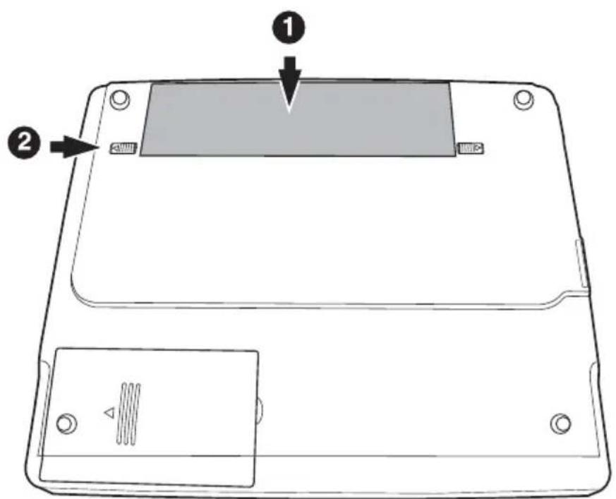 FUJITSU Amilo L Series - Akku einbauen - 1