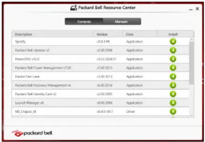 PACKARD BELL EasyNote NG - Neuinstallation von Treibern und Applikationen - 3