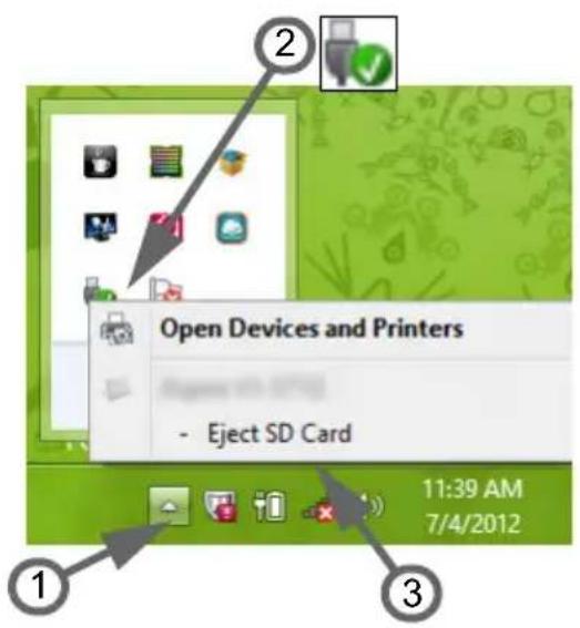 PACKARD BELL EasyNote NG - Entfernen einer Karte aus einem Speicherkartenleser - 1