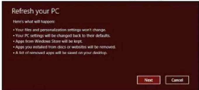 PACKARD BELL EasyNote NG - Benutzerdefinierte Wiederherstellung mit Packard Bell Recovery Management - 2