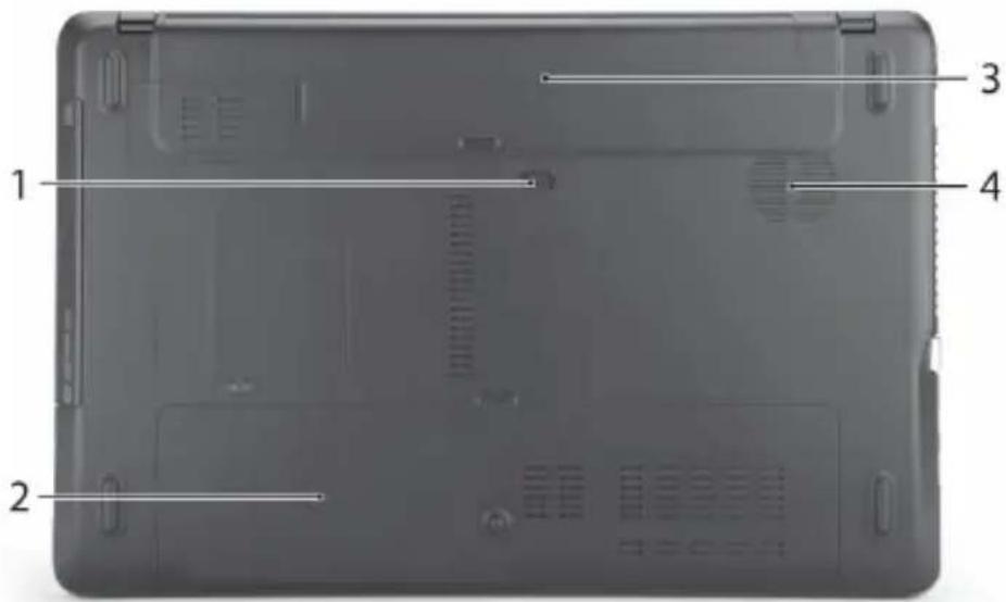 PACKARD BELL EasyNote NE - UNTERSEITE - 1