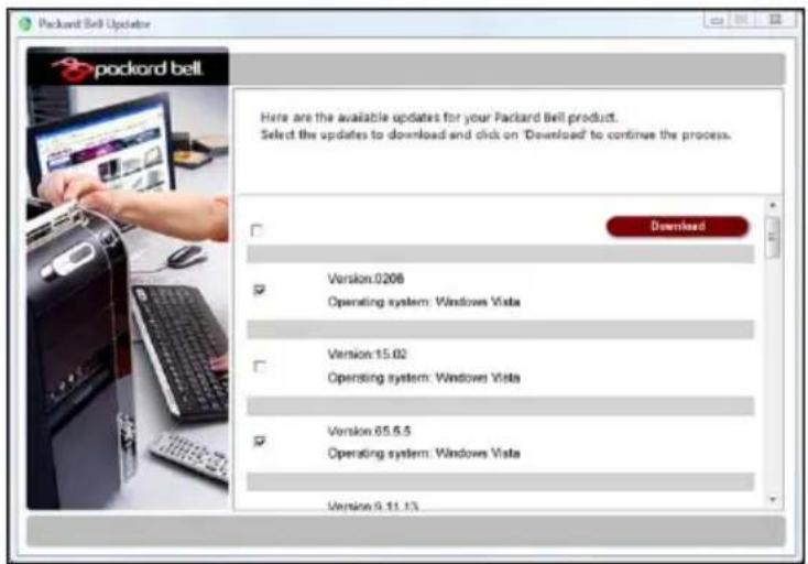 PACKARD BELL EasyNote ME - Packard Bell Updator - 1