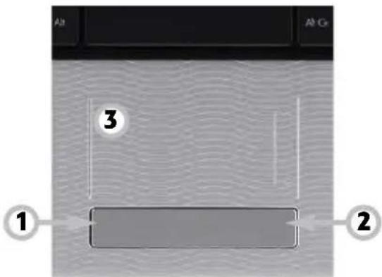 PACKARD BELL EasyNote LV11 - Touchpad - 2