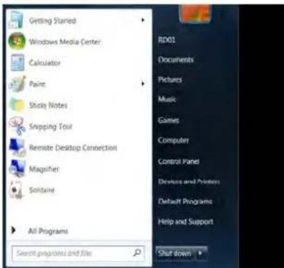 MAXDATA M-Book 6000 G2 - Windows 7 Start Menu & Control Panel - 2
