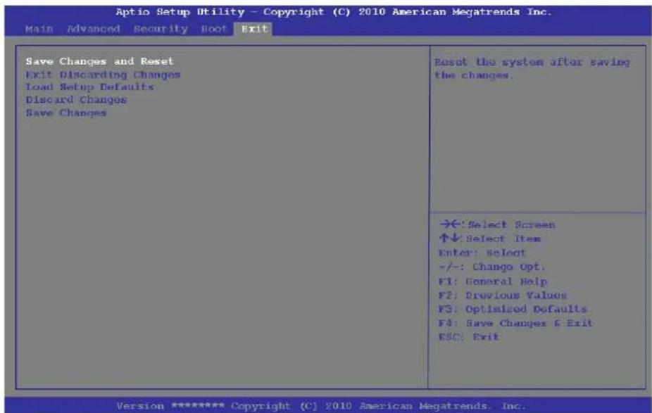 MAXDATA M-Book 6000 G2 - Exit Menu - 1