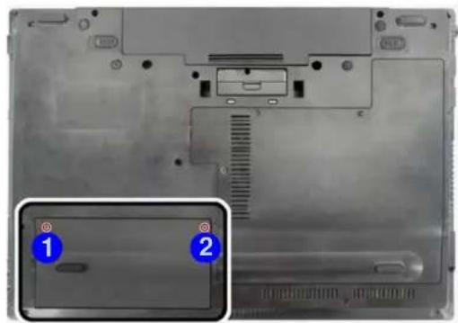 MAXDATA M-Book 6000 G2 - Upgrading the Optical (CD/DVD) Device - 1