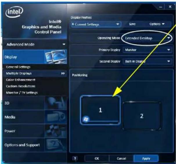 MAXDATA M-Book 6000 G2 - To Enable Extended Desktop: - 1