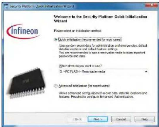 MAXDATA M-Book 6000 G2 - Initializing TPM - 1