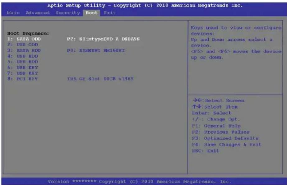 MAXDATA M-Book 6000 G2 - Boot Menu - 1