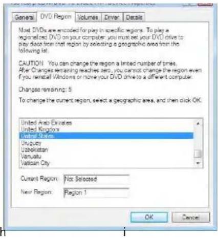 MAXDATA M-Book 6000 G2 - DVD Regional Codes - 1