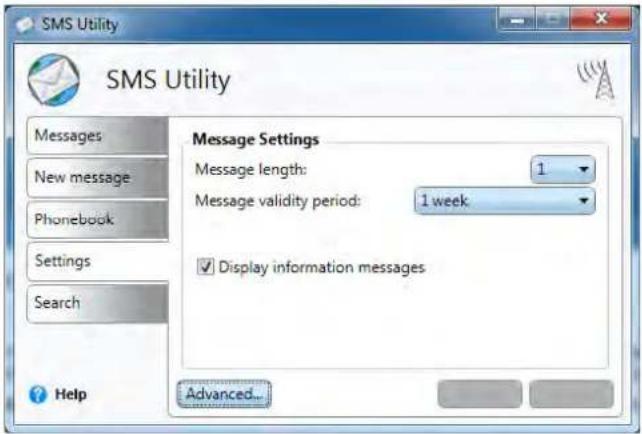 MAXDATA M-Book 6000 G2 - SMS Settings - 1