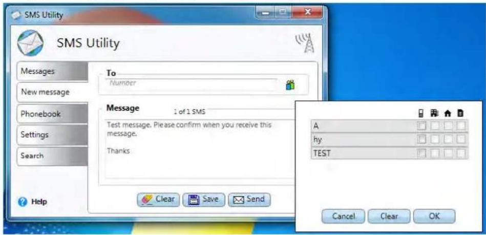 MAXDATA M-Book 6000 G2 - Sending a Text Message - 1