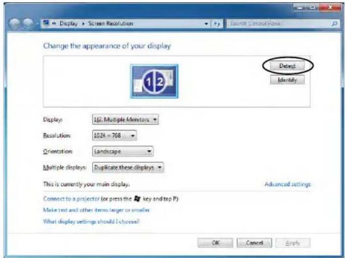 MAXDATA M-Book 6000 G2 - Configuring an External Display in Windows 7 - 1