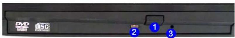 MAXDATA M-Book 6000 G2 - Loading Discs - 1