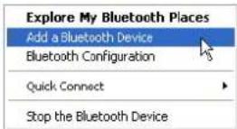 BENQ Joybook Lite U105 - Windows XP: Connecting to a Bluetooth device - 2