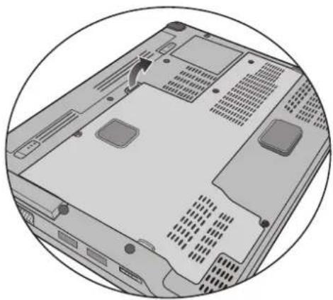 BENQ Joybook Lite U105 - Replacing the memory - 9