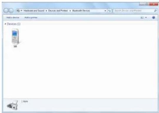 Hardware and Sound Devices and Printers Bluetooth Devices Add a device Add a printer Devices (1) 580 1 Atom