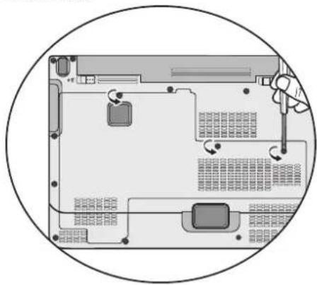 BENQ Joybook Lite U105 - Replacing the memory - 6