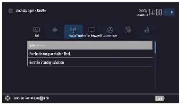 GRUNDIG 40 GFB 6728 - Gerätesteuerung - 1