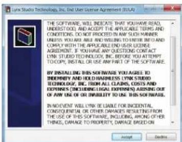LYNX E22 - Windows 7 (32-bit or 64-bit) or Windows 8 - 1