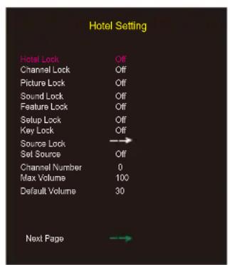 Tecovision LED32CHRDWHBD - Hotel Mode - 1