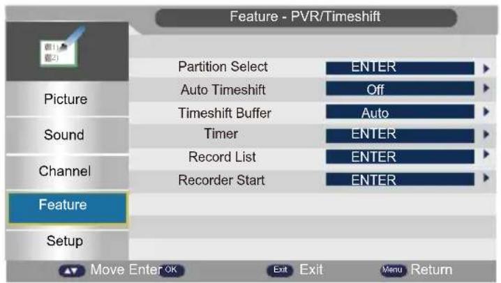 Tecovision LED32CHRDWHBD - PVR/Timeshift - 1