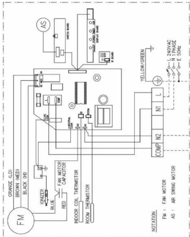 Acson AWM 09G-GR - COOLING ONLY MODELS - 2