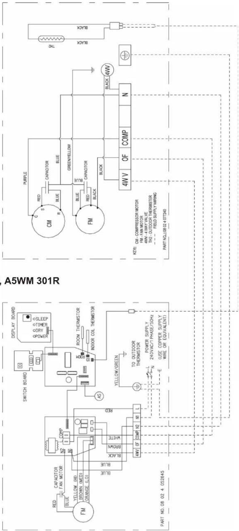 Acson AWM 09G-GR - HEATPUMP MODELS - 1