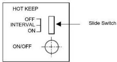 Acson A5WM 07G-GR - b) Hot keep (Apply to MWM030FR) - 1