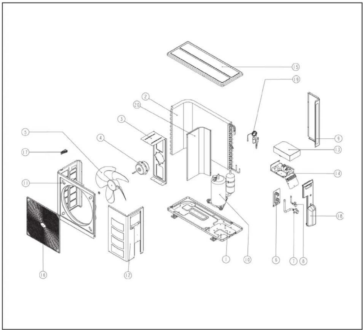 Acson A5WM 07G-GR - EXPLODED VIEW AND PARTS LIST - 7