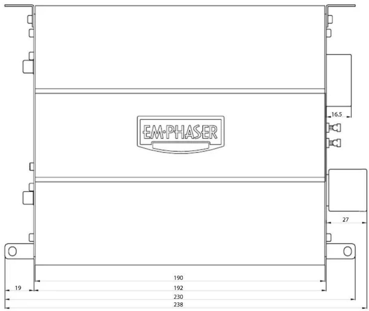 Emphaser EA 1500 FLX - teCHnIsCHe speZIFIKatlonen ea1500FIX - 2