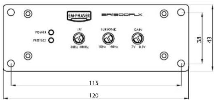 Emphaser EA 1500 FLX - teCHnIsCHe speZIFIKatlonen ea1500FIX - 5