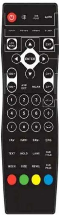 AquaSound ASV2769B - Remote controller - 1