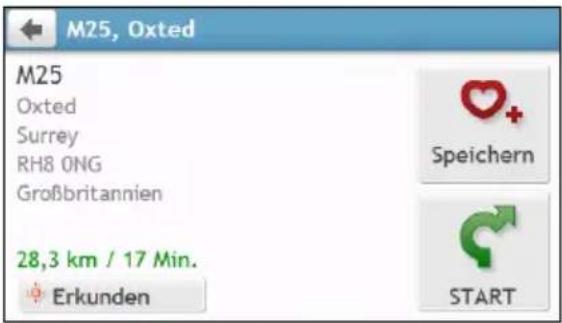 M25, Oxted M25 Oxted Surrey RH8 0NG Großbritannien 28,3 km / 17 Min. Erkunden Speichern START