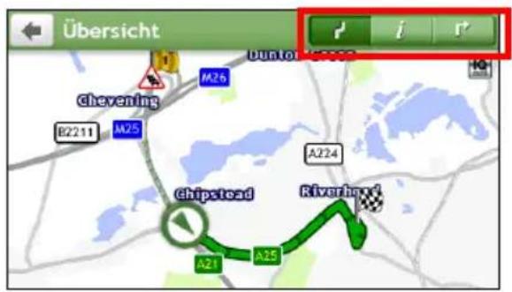 Übersicht Dun to 140000 Chevening B2211 M25 Chipstead Riverhead A21 A25 A224