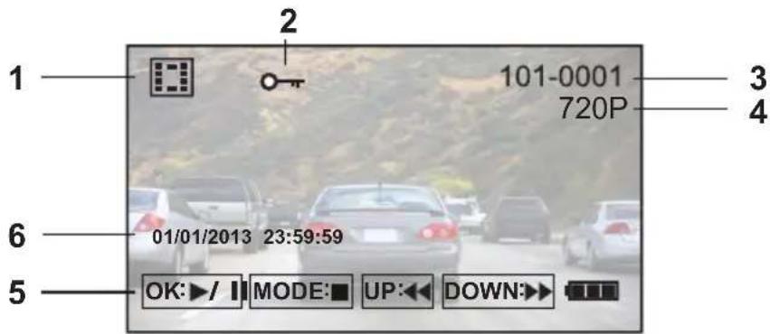 Nextbase In-Car Cam 220 - VIDEO PLAYBACK - 1