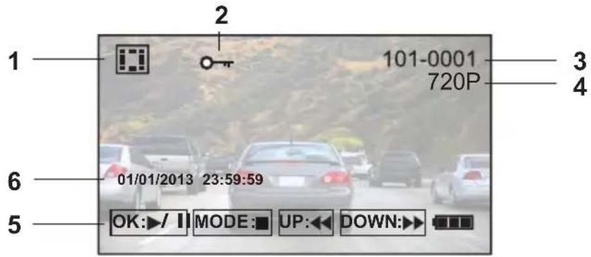 Nextbase In-Car Cam 220 - VIDEOWIEDERGABE - 1